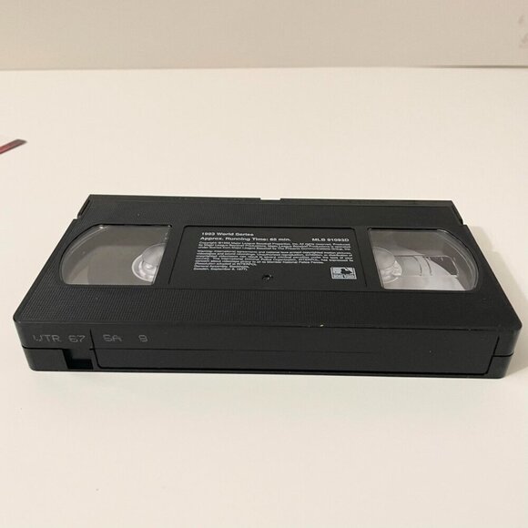 World Series 1993 Toronto Blue Jays Vs Philadelphia Phillies VHS Tape Baseball - Picture 16 of 16